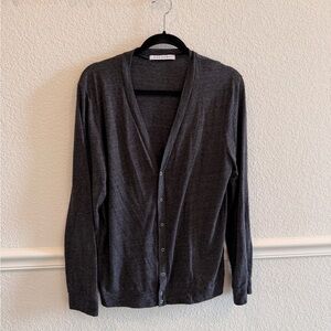 Soft Charcoal Cardigan by Club Room